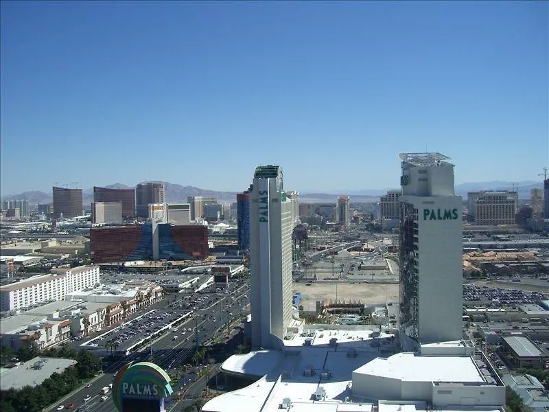 Palms Place Studio With Balcony & Strip View Las Vegas 0*,