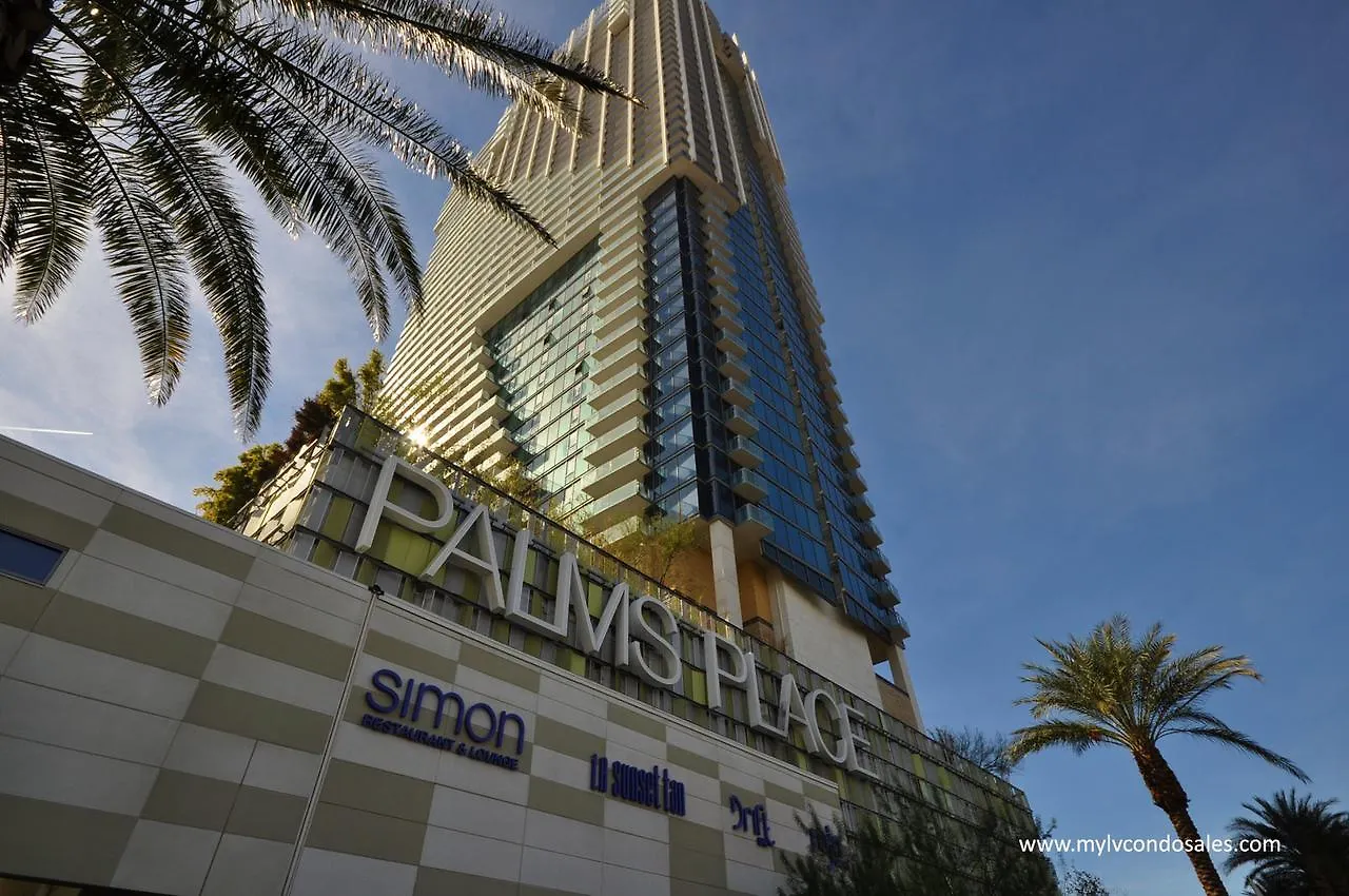 Palms Place Studio With Balcony & Strip View Las Vegas Aparthotel