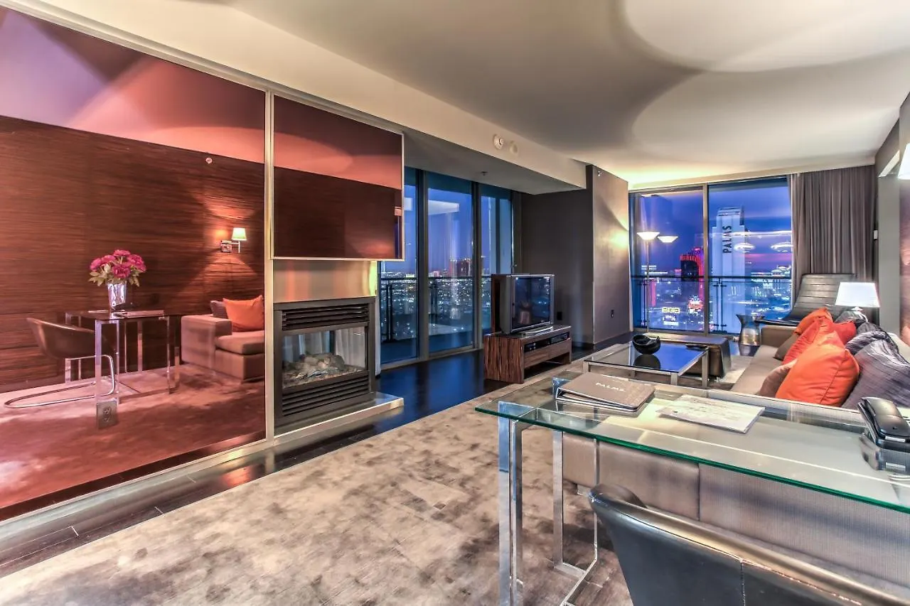 Palms Place Studio With Balcony & Strip View Las Vegas